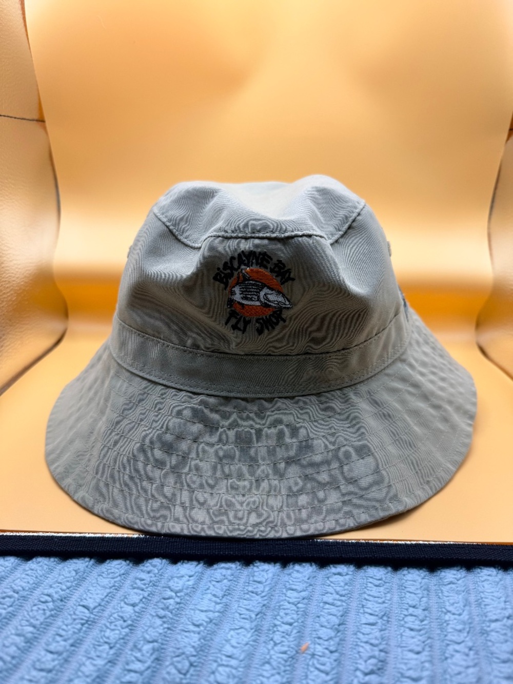 Imperial Biscayne Bay Fly Shop Bucket Hat Fishing Outdoor Sun Hat S/M